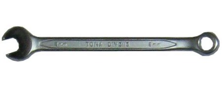 8x8 očkoplochý maticový klíč TONA - DIN 3113, 120 mm